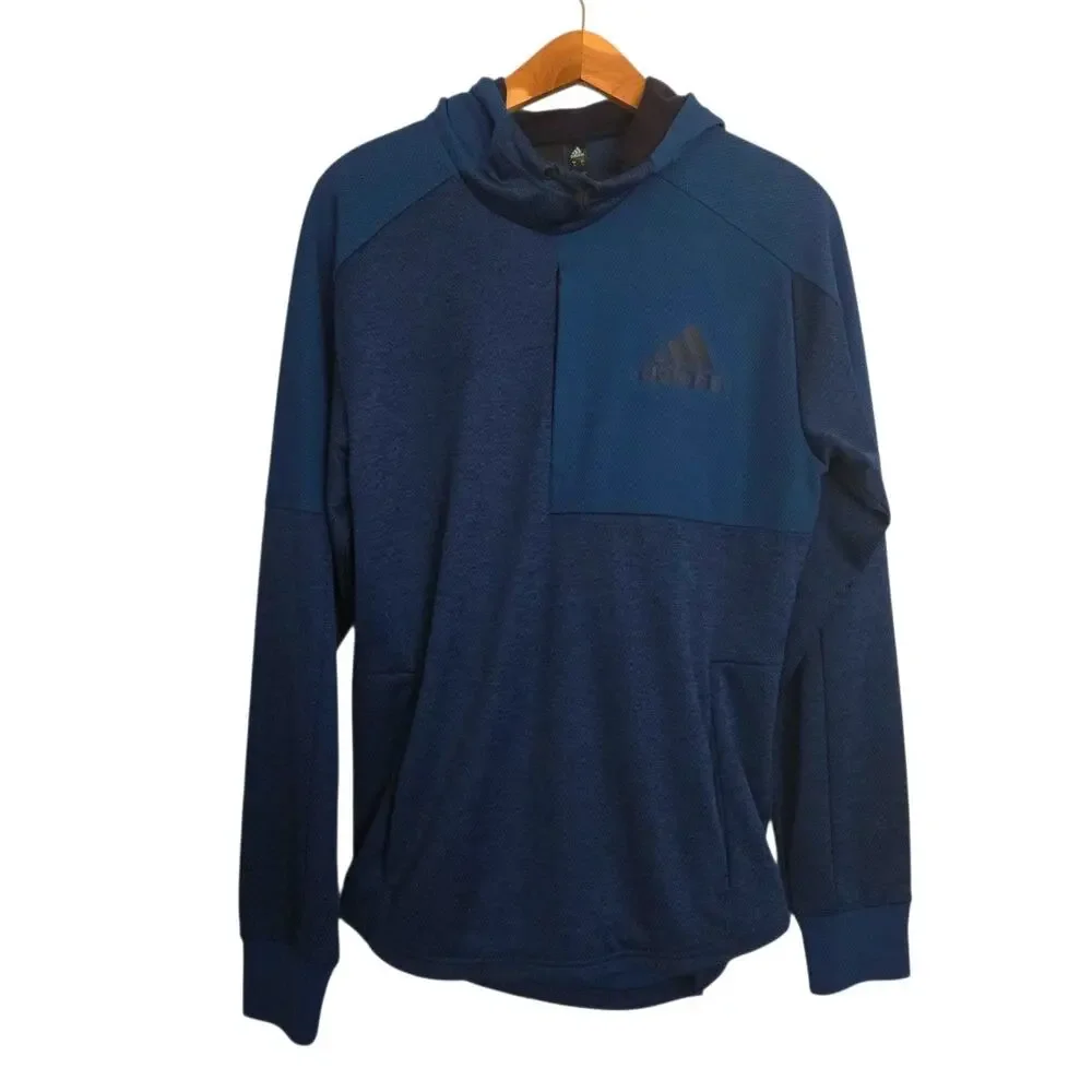 Adidas SMALL Team Issue Pullover Hoodie Athleisure Pockets 2018 Model